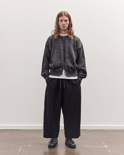 Caspa Cardigan Unisex, Charcoal
