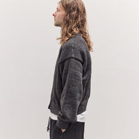 Caspa Cardigan Unisex, Charcoal