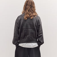 Caspa Cardigan Unisex, Charcoal