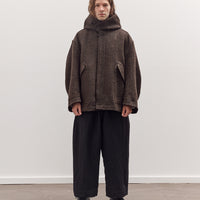Pablo Coat Unisex, Black Mud