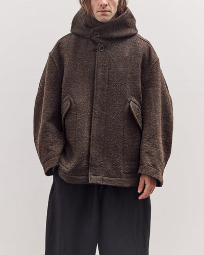 Pablo Coat Unisex, Black Mud