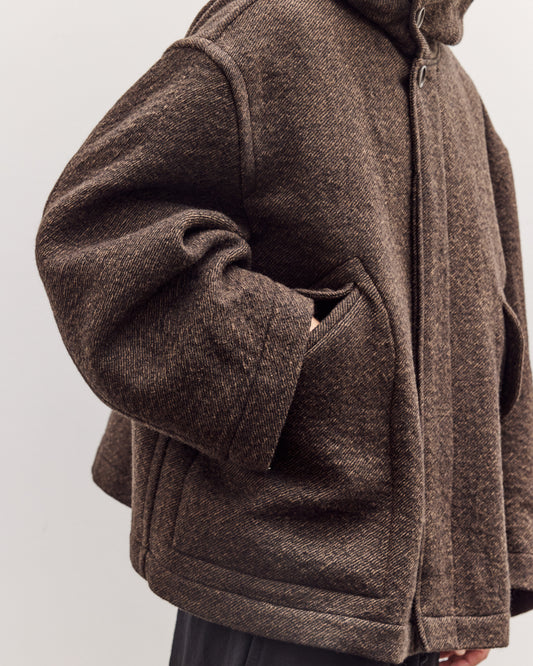 Pablo Coat Unisex, Black Mud