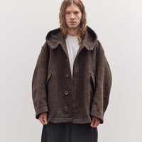 Pablo Coat Unisex, Black Mud