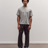 Suven Supima Tube Tee Light, Feather Grey