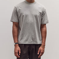 Suven Supima Tube Tee Light, Feather Grey