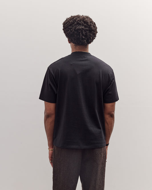Suven Supima Tube Tee Light, Ink Black
