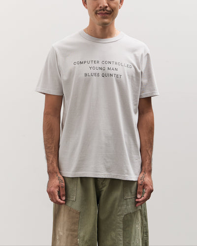 Tacoma Fuji Records C.C.Y.M.B.Q. Tee, Ice Grey