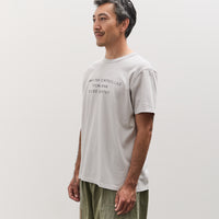 Tacoma Fuji Records C.C.Y.M.B.Q. Tee, Ice Grey