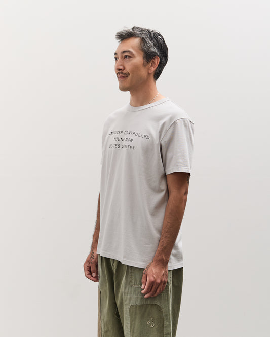 Tacoma Fuji Records C.C.Y.M.B.Q. Tee, Ice Grey