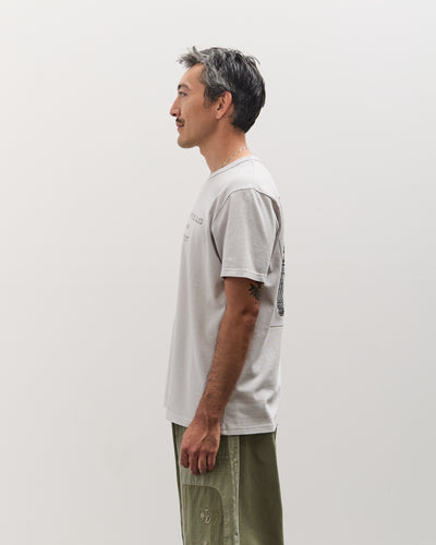 Tacoma Fuji Records C.C.Y.M.B.Q. Tee, Ice Grey