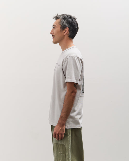 Tacoma Fuji Records C.C.Y.M.B.Q. Tee, Ice Grey