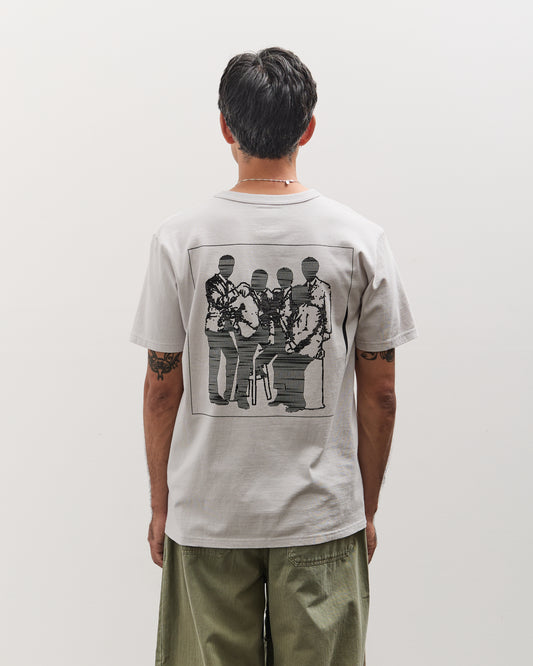 Tacoma Fuji Records C.C.Y.M.B.Q. Tee, Ice Grey