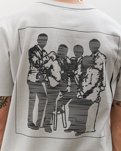 Tacoma Fuji Records C.C.Y.M.B.Q. Tee, Ice Grey