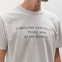 Tacoma Fuji Records C.C.Y.M.B.Q. Tee, Ice Grey