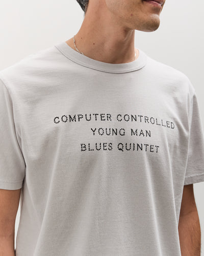 Tacoma Fuji Records C.C.Y.M.B.Q. Tee, Ice Grey