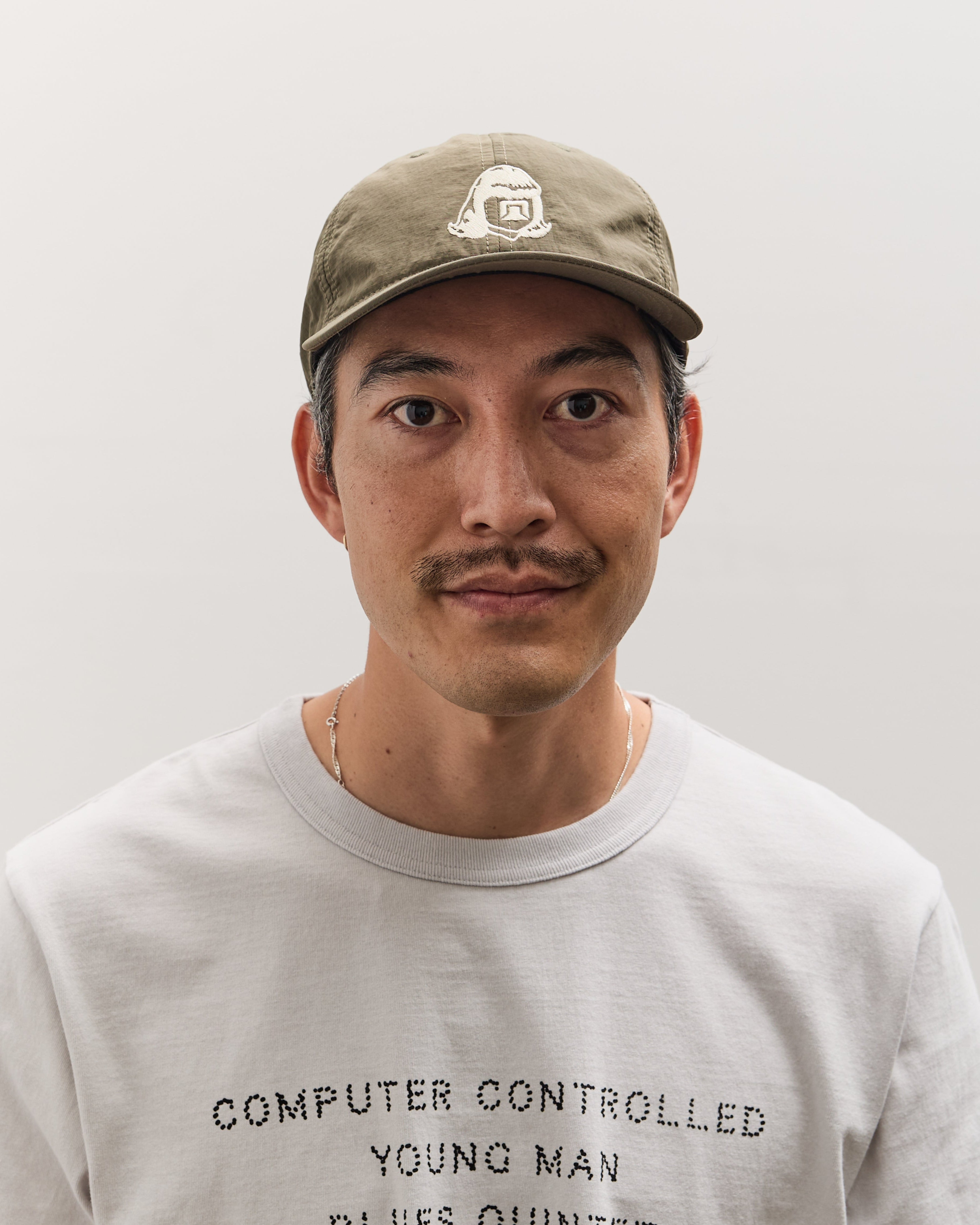 帽子 TACOMA FUJI RECORDS CAP Tacoma Fuji Records Logo Cap, Olive – Glasswing