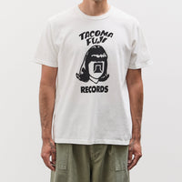 Tacoma Fuji Records Logo Tee '25, White