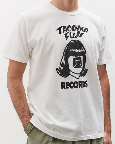 Tacoma Fuji Records Logo Tee '25, White