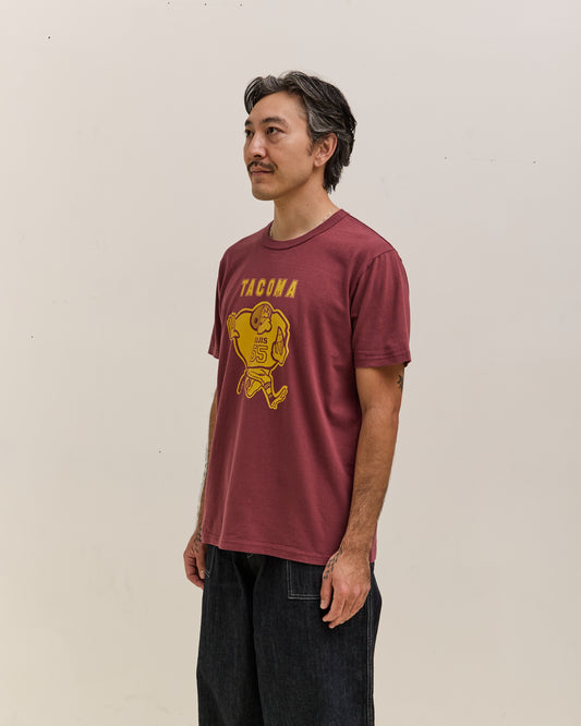 Tacoma Fuji Records Tacoma Fujis SS Tee, Burgandy