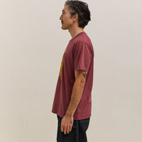 Tacoma Fuji Records Tacoma Fujis SS Tee, Burgandy