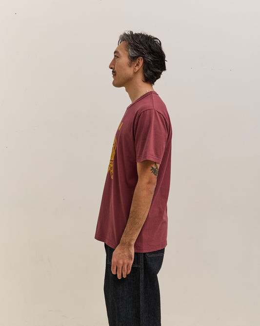 Tacoma Fuji Records Tacoma Fujis SS Tee, Burgandy