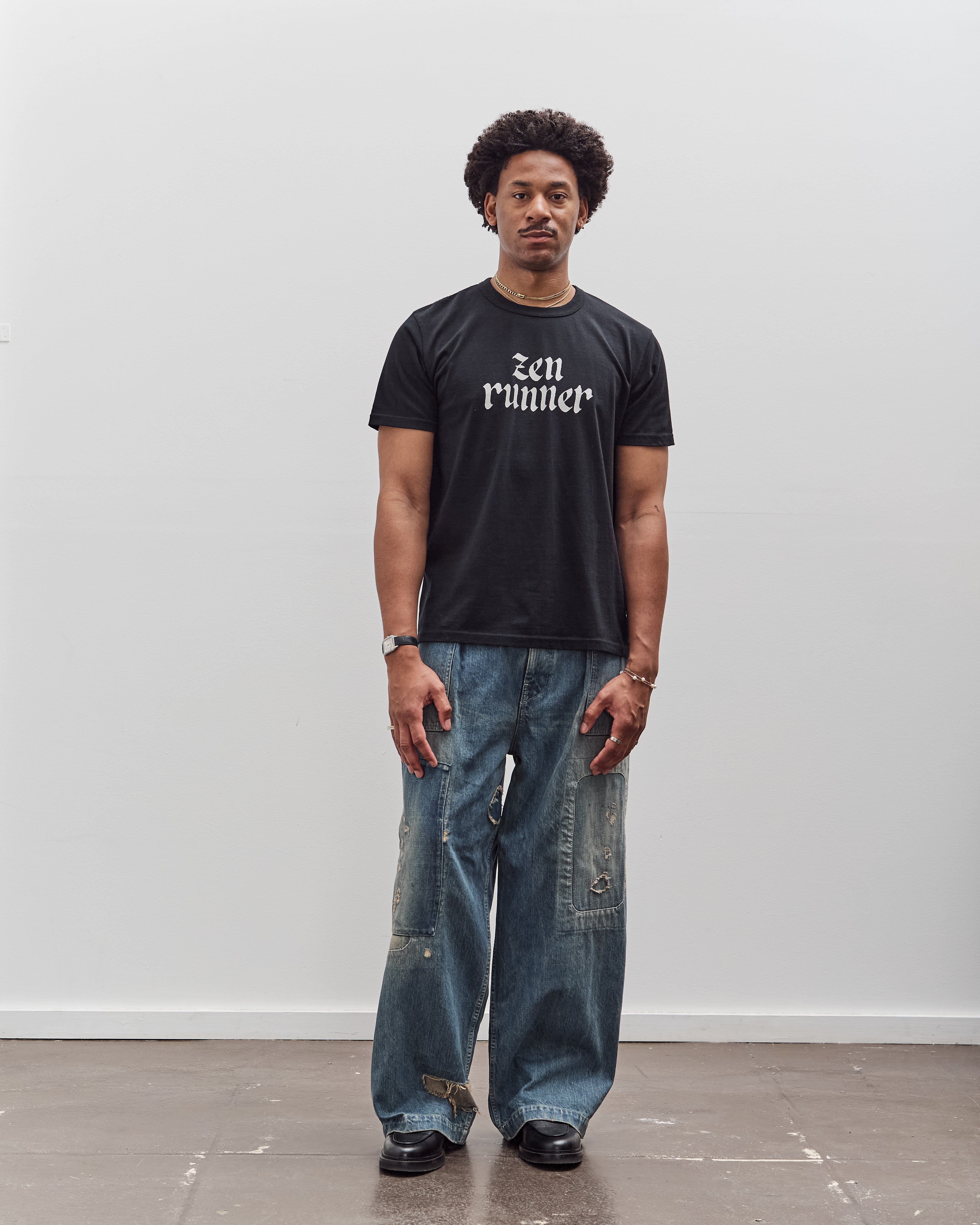 Zen Runner Tee, Black – Glasswing