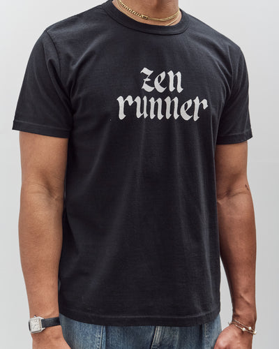 Tacoma Fuji Records Zen Runner Tee, Black