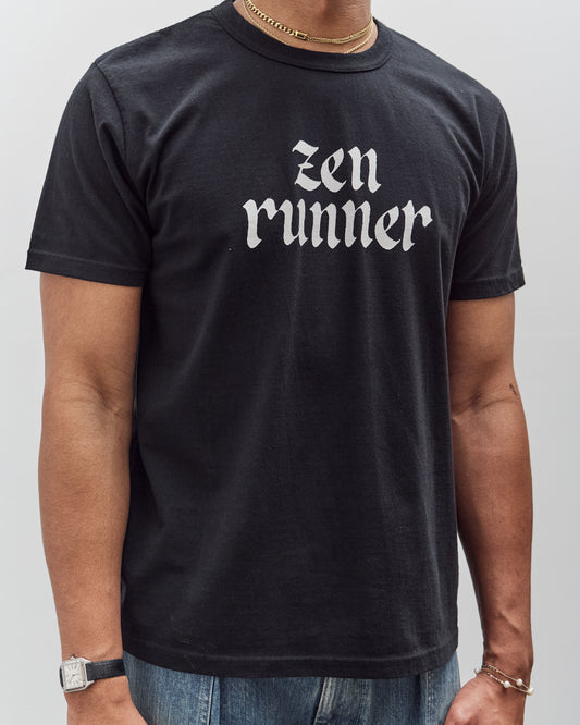 Tacoma Fuji Records Zen Runner Tee, Black