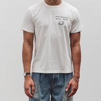 Tacoma Fuji Records Field Recording Radio Tee, White