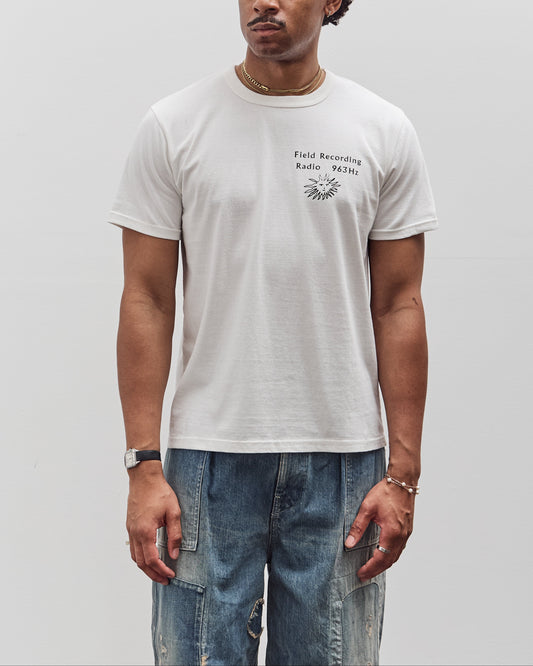 Tacoma Fuji Records Field Recording Radio Tee, White