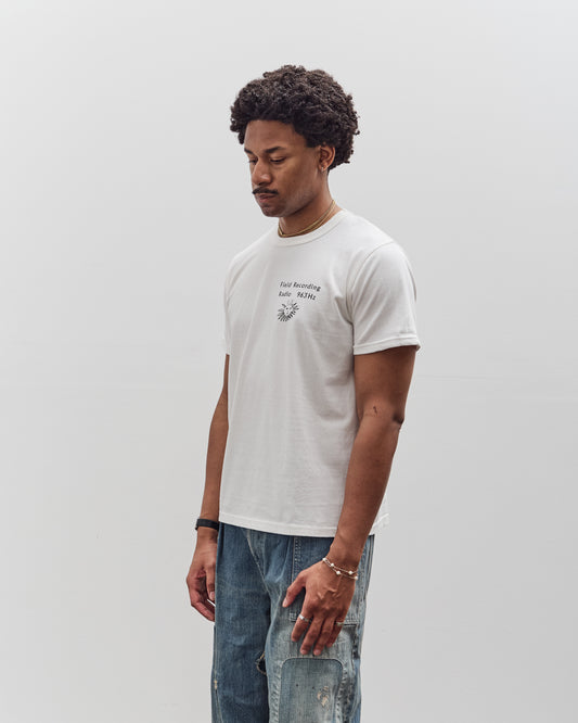 Tacoma Fuji Records Field Recording Radio Tee, White