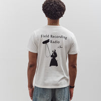 Tacoma Fuji Records Field Recording Radio Tee, White
