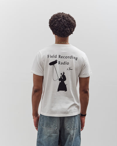 Tacoma Fuji Records Field Recording Radio Tee, White