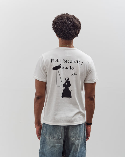 Tacoma Fuji Records Field Recording Radio Tee, White
