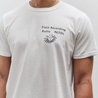 Tacoma Fuji Records Field Recording Radio Tee, White