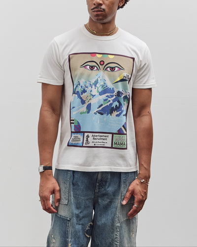 Tacoma Fuji Records Road to the Himalayan Race Tee, White