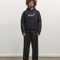 Tacoma Fuji Records Tacoma Fuji Multi Logo Hoodie, Black