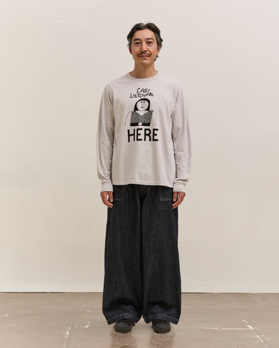 Tacoma Fuji Records Easy Listening Here LS, Ice Gray