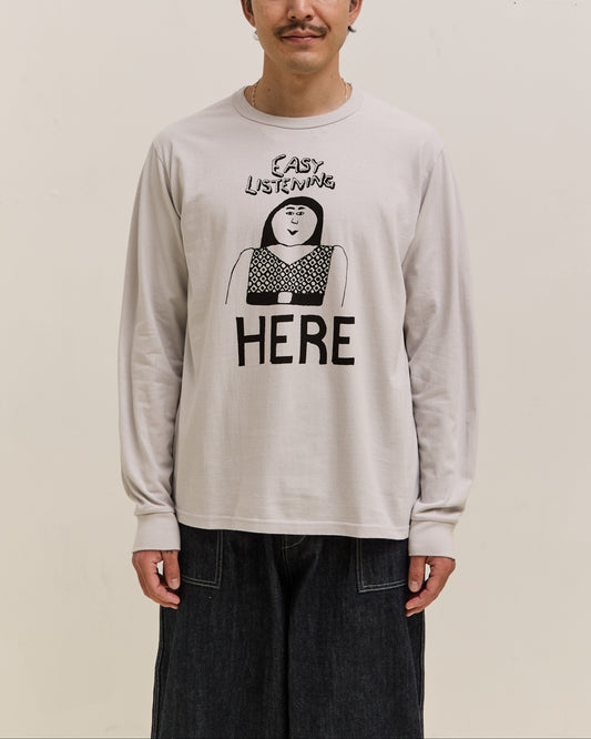 Tacoma Fuji Records Easy Listening Here LS, Ice Gray