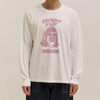 Tacoma Fuji Records Tacoma Fuji Records Logo LS, White