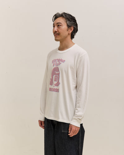 Tacoma Fuji Records Tacoma Fuji Records Logo LS, White