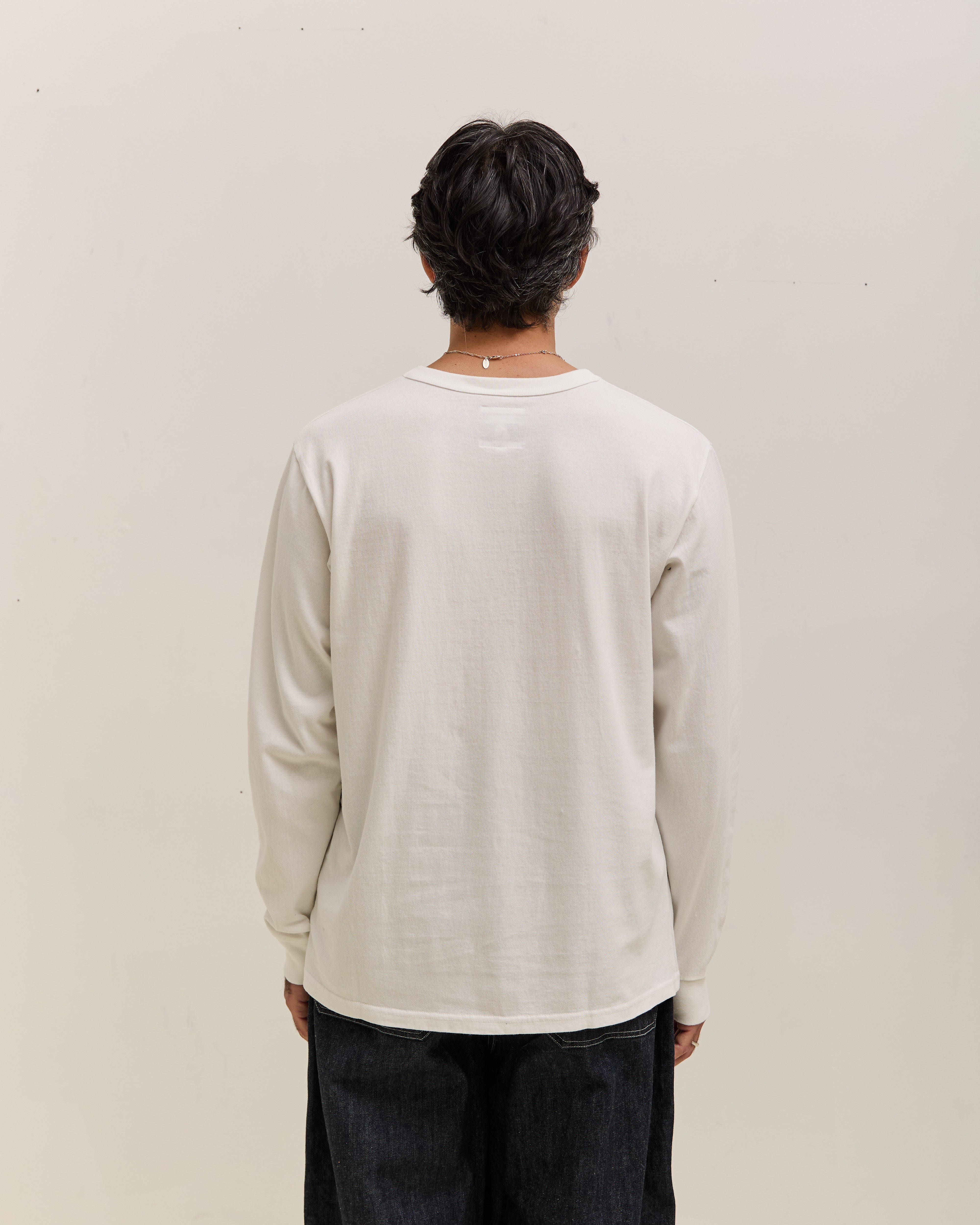 Tacoma Fuji Records Logo LS, White – Glasswing