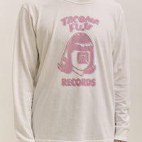 Tacoma Fuji Records Tacoma Fuji Records Logo LS, White