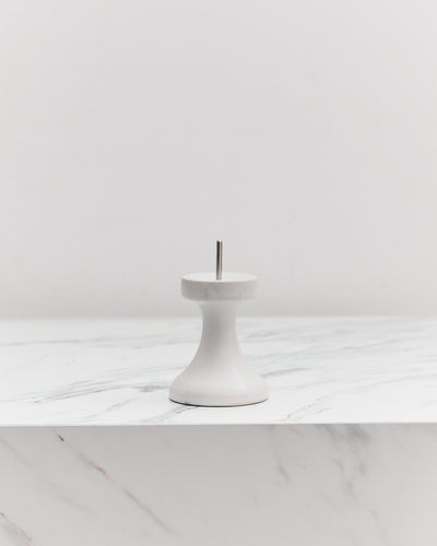 Takazawa Candle, Stoneware Candle Holder 'Fluid'