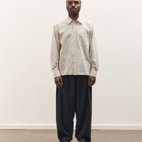 Universal Works Lazy Day Shirt, Ecru