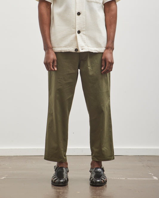 Universal Works Hi Water Trouser, Light Olive