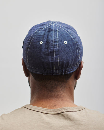 Universal Works Atlantic Denim Mechanics Hat, Indigo