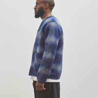 Universal Works Cardigan, Navy Grey