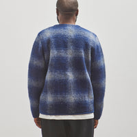 Universal Works Cardigan, Navy Grey