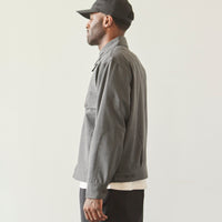 Universal Works E130 Jacket, Grey Tropical Suiting